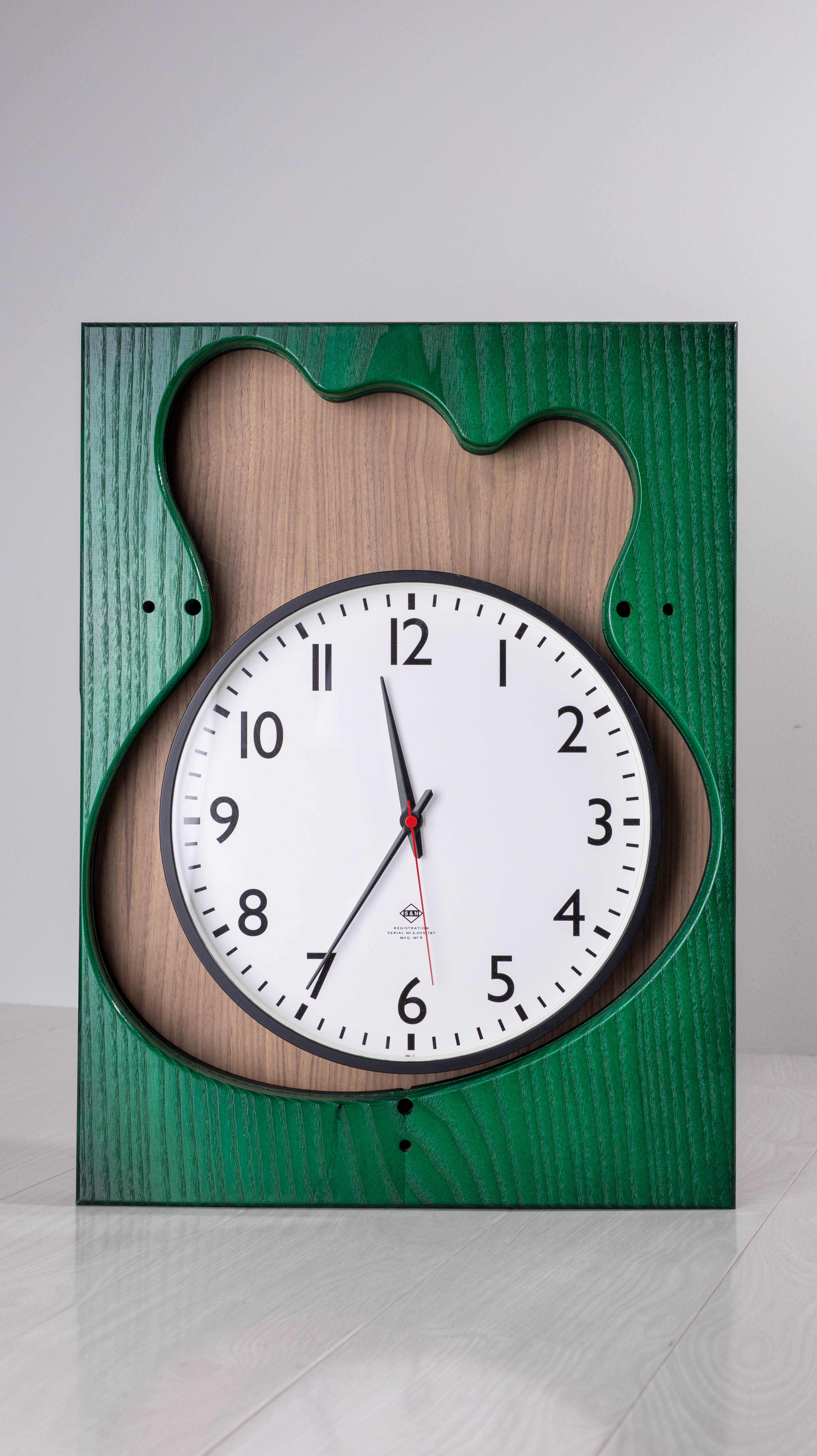 Green Ash Clock