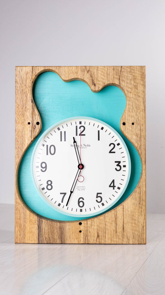 Black Limba Clock