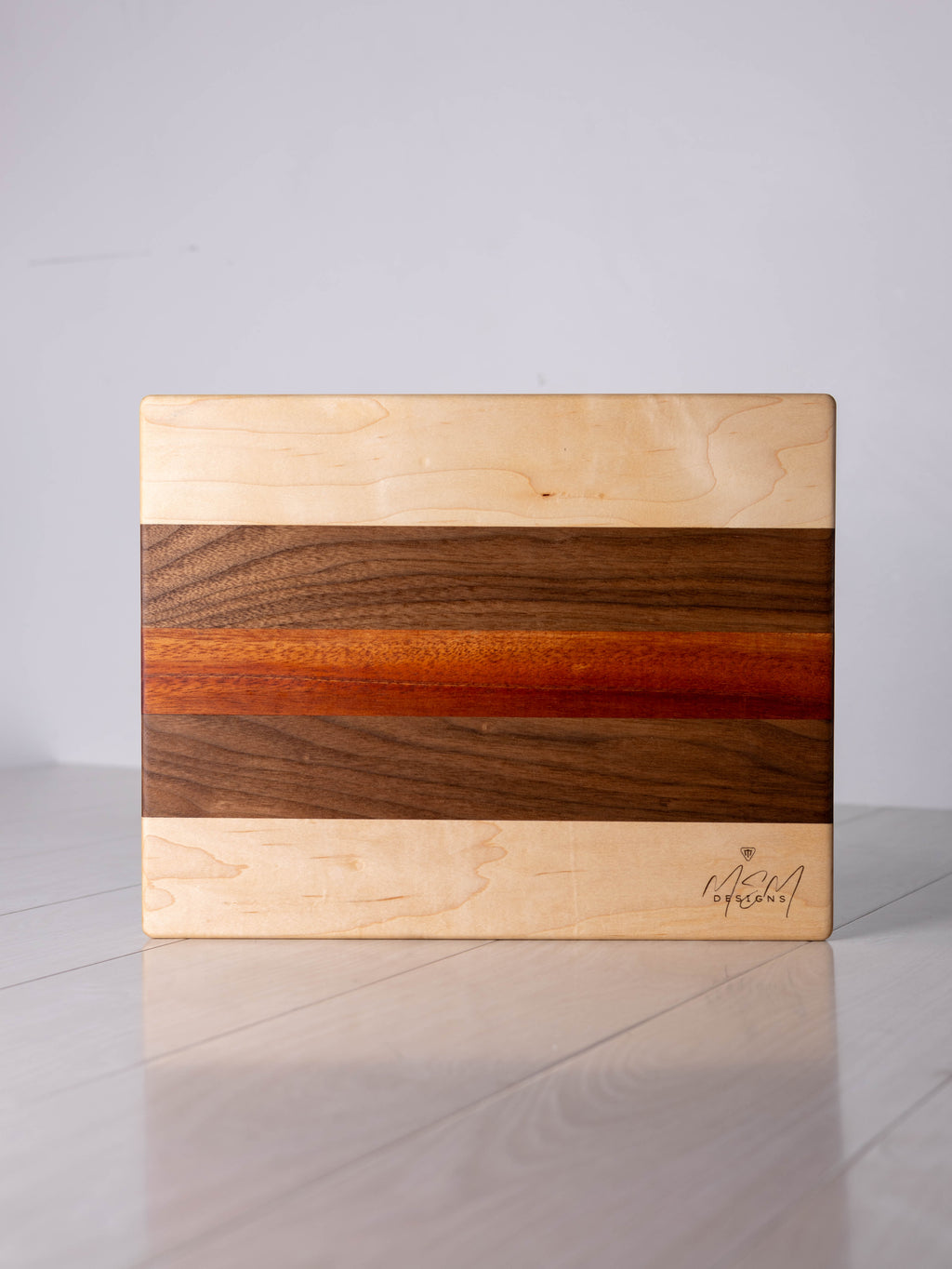 Maple / Walnut / Mahogany w/ Maple inlay Cutting Board