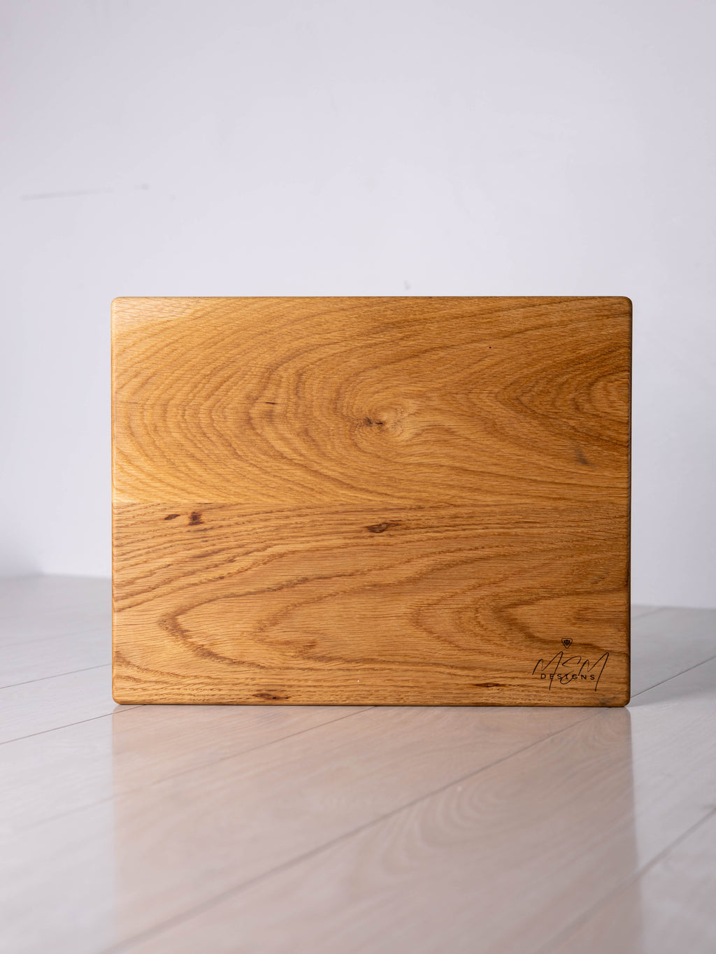White Oak w/ Mahogany inlay Cutting Board
