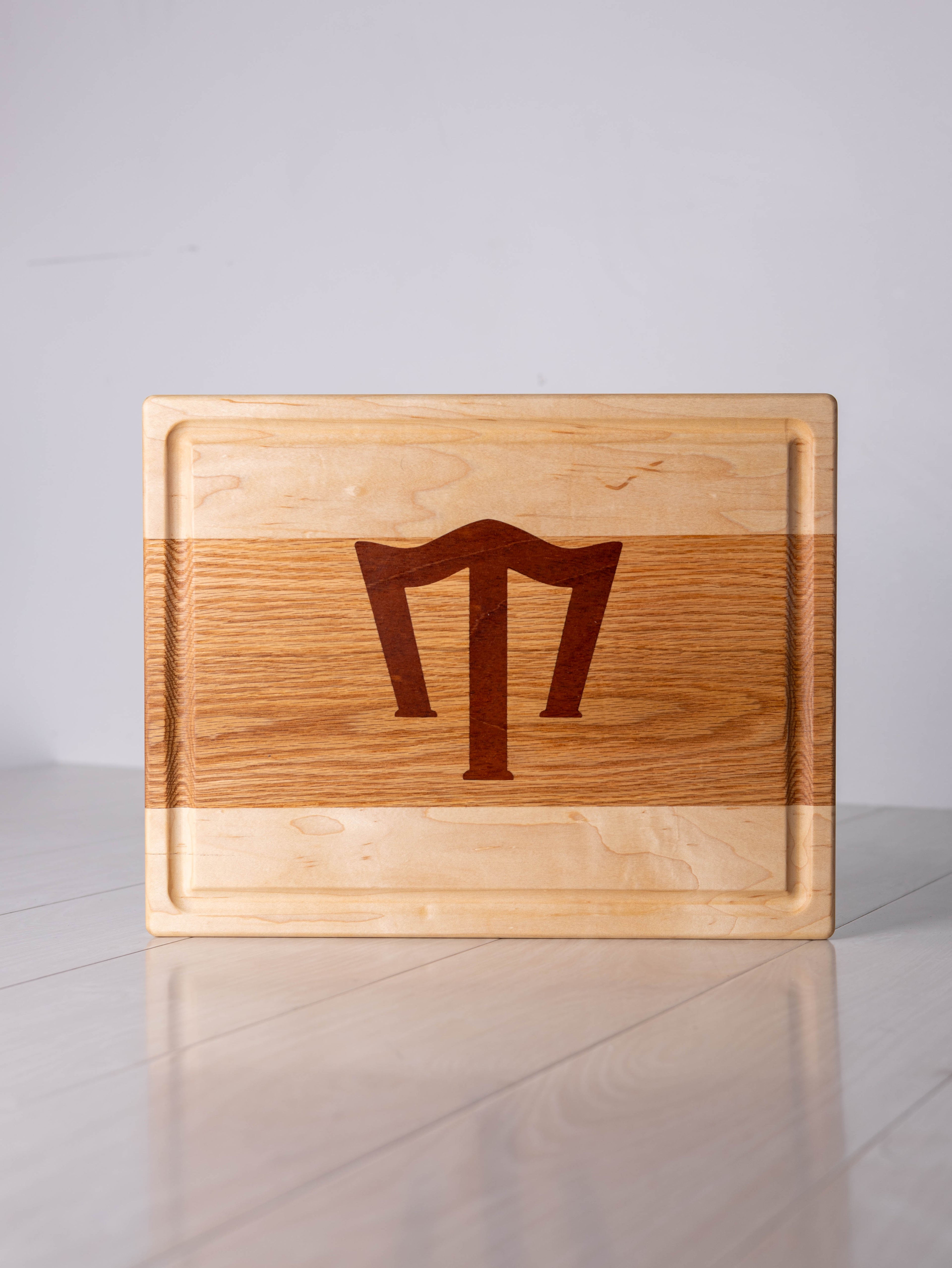 Maple / Ash w/ Mahogany inlay Cutting Board