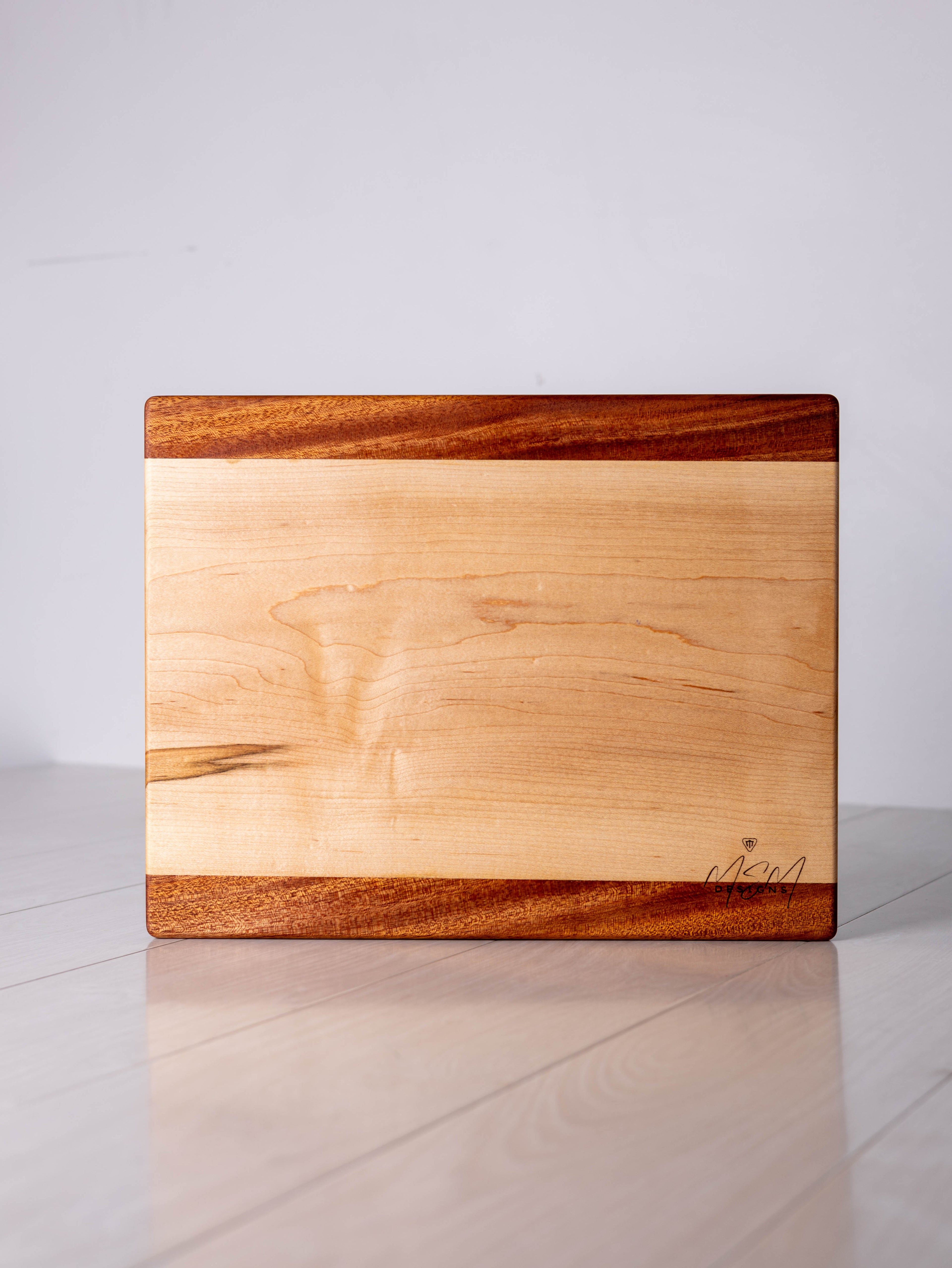 Mahogany / Maple w/ Mahogany inlay Cutting Board