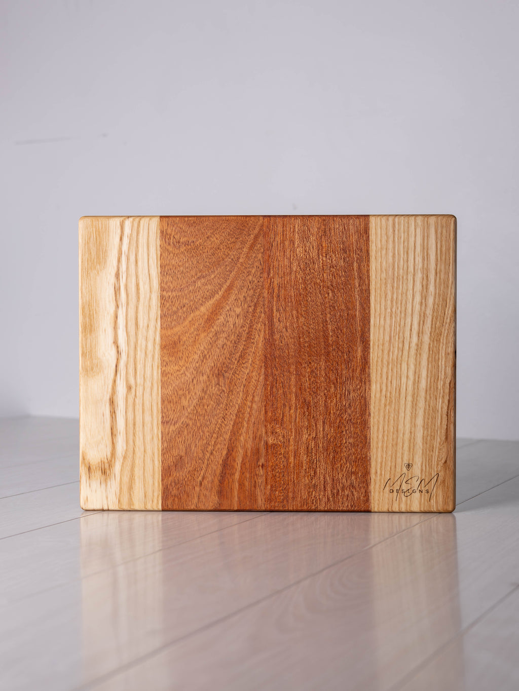 Ash/Mahogany w/ Black Limba inlay Cutting Board