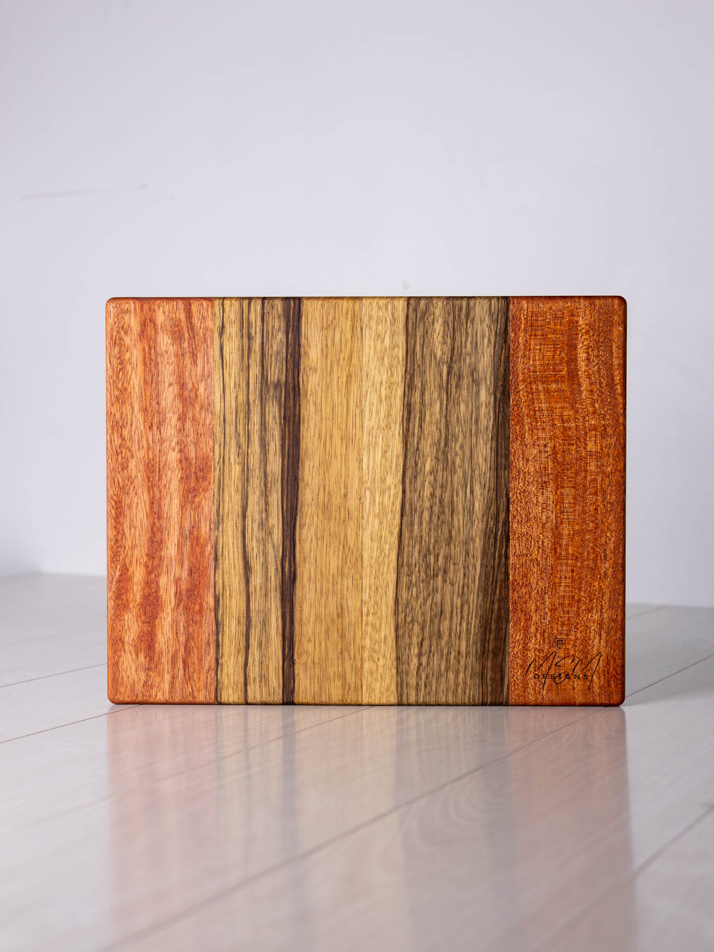 Mahogany/ Black Limba w/ Mahogany inlay Cutting Board