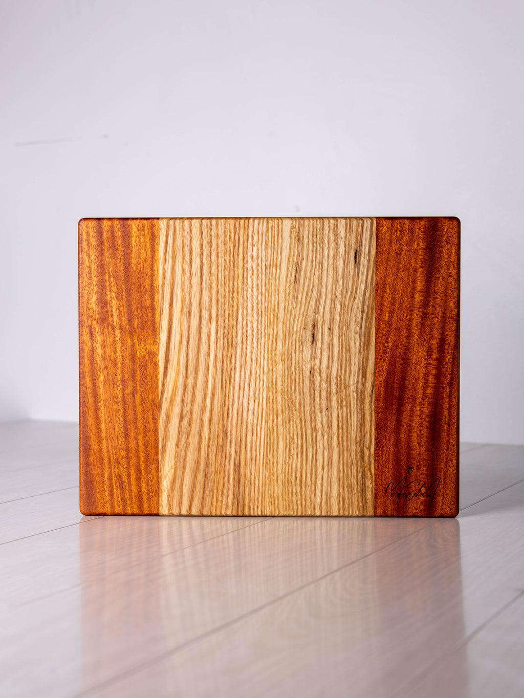 Mahogany/ Ash W/ Mahogany inlay Cutting Board