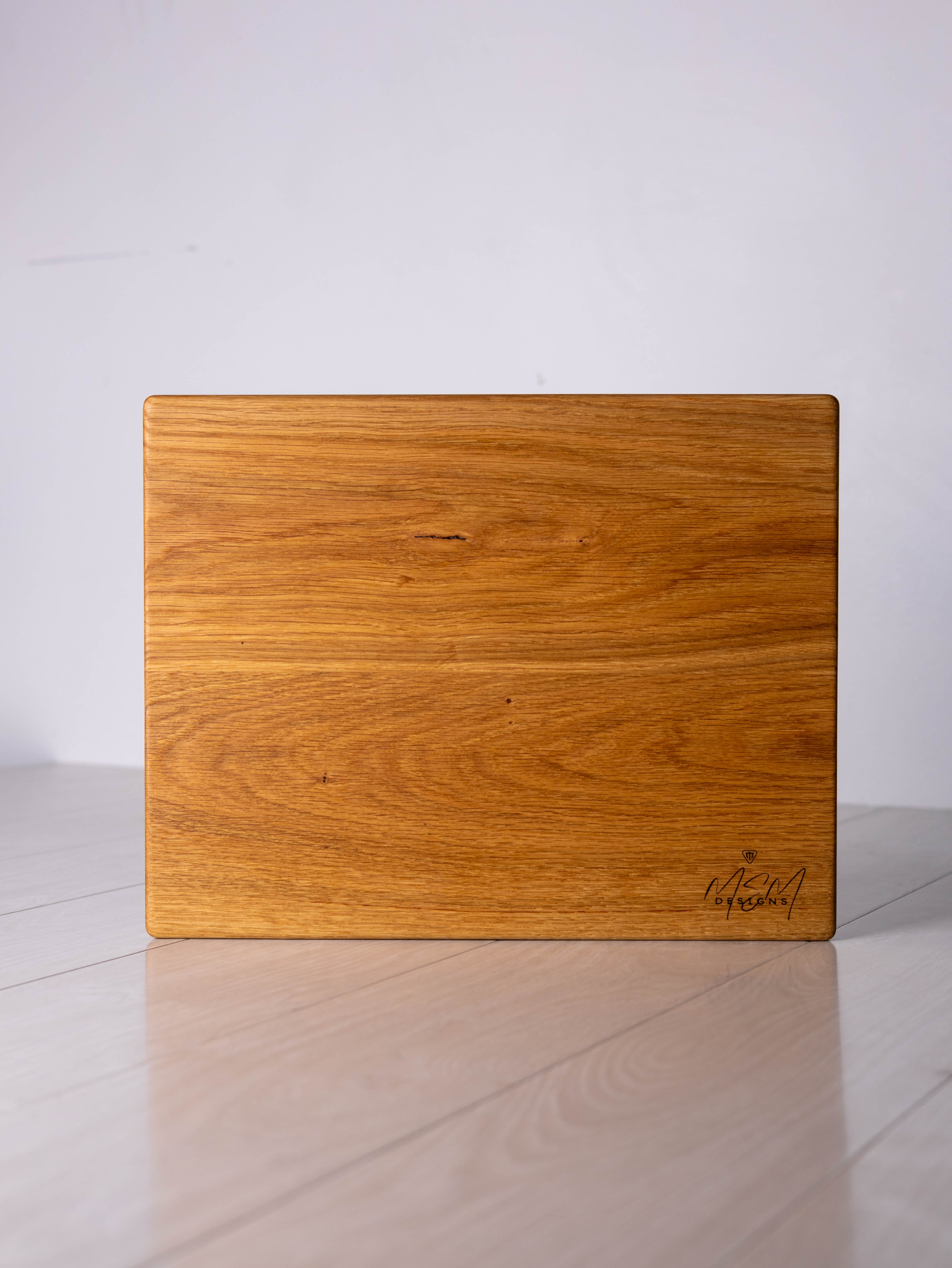 White Oak w/ Mahogany inlay Cutting Board