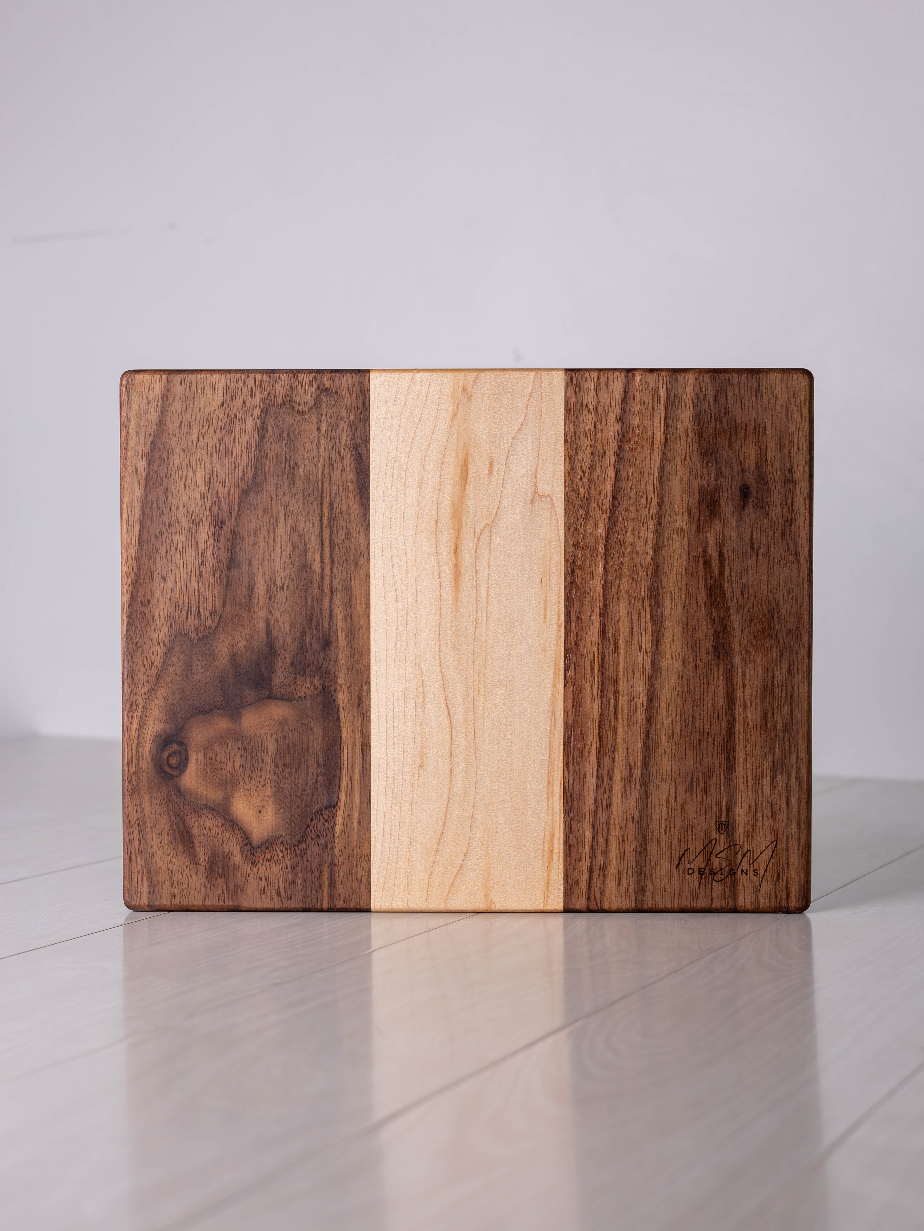 Walnut/Maple w/ Black Limba inlay Cutting Board