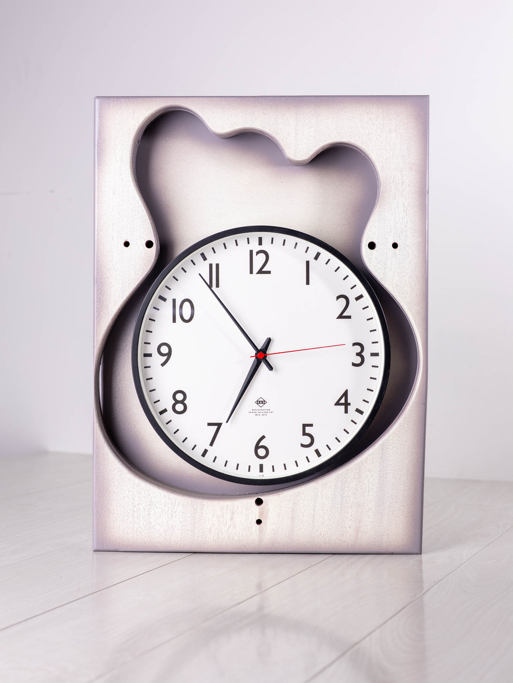 Moth Wing Ash Guitar Body Clock